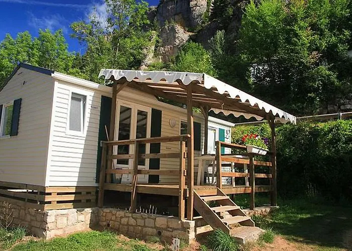 Mobil Avec Terrasse Et Cuisine Equipee A - Api-1-52-181 *